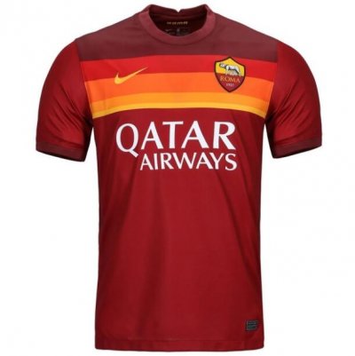 2020-21 AS Roma Home Soccer Jersey Shirt