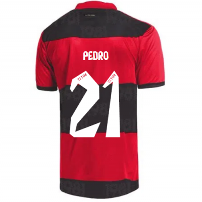 2021-22 Flamengo Home Soccer Jersey Shirt PEDRO #21