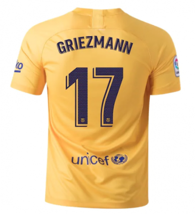 2019-20 Barcelona Fourth Soccer Jersey Shirt Antoine Griezmann #17