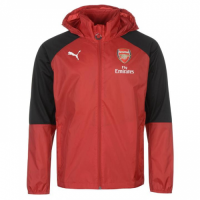 2018-19 Arsenal Windbreaker Red Jacket