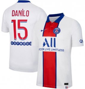 2020-21 PSG Away Soccer Jersey Shirt Danilo 15
