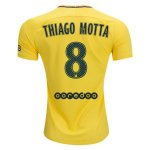 PSG 2017-18 Thiago Motta #8 Away Soccer Jersey