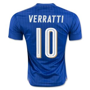 2016 Italy VERRATTI #10 Home Soccer Jersey