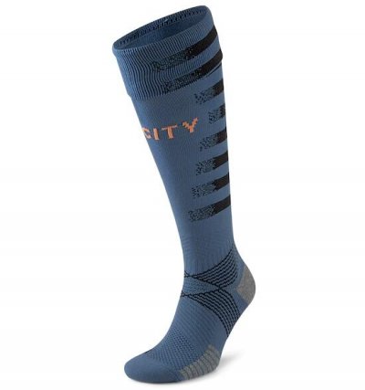 2020-21 Manchester City Away Soccer Socks