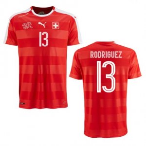 2016 Switzerland Rodriguez 13 Home Soccer Jersey