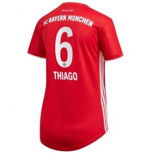 2020-21 Bayern Munich Women Home Soccer Jersey Shirt Thiago #6
