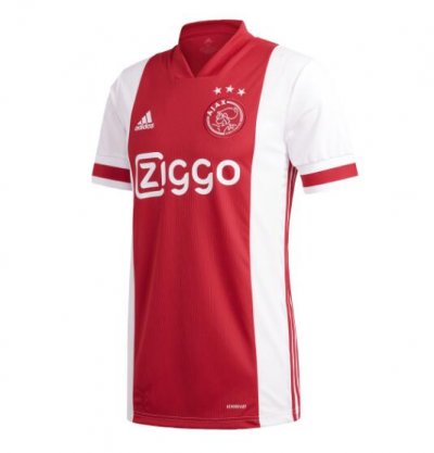 2020-21 Ajax Home Soccer Jersey Shirt
