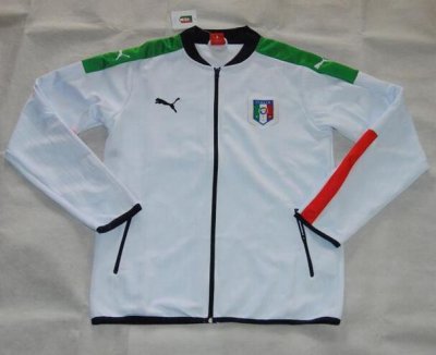 2016 Euro Italy White Jacket