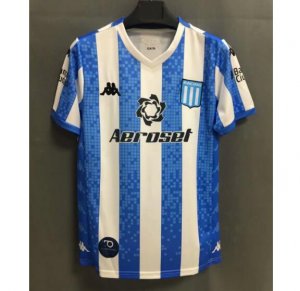 2020-21 Argentina Racing Club Home Soccer Jersey Shirt