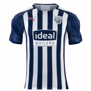 2019-20 West Bromwich Albion Home Soccer Jersey Shirt