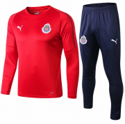 2018-19 Chivas Red O'Neck Sweat Shirt Training Kits