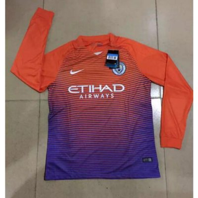 2016-17 Manchester City LS Third Soccer Jersey