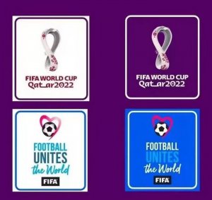2022 FIFA World Cup Qatar Soccer Patches Football Badges
