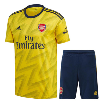 2019-20 Arsenal Away Soccer Jersey Kit (Shirt + Shorts)
