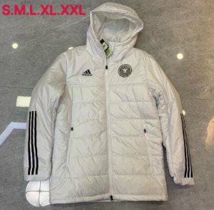 2020-21 Germany White Cotton Warn Coat