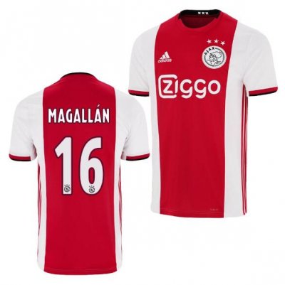 2019-20 Ajax Home Soccer Jersey Shirt Lisandro Magallan 16
