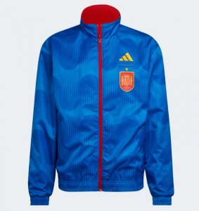 2022 FIFA World Cup Spain Blue Red Training Jacket