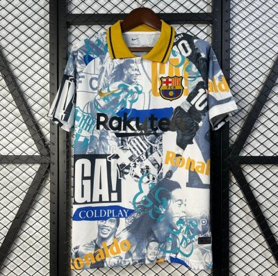2025-26 Barcelona Commemorative Special Soccer Jersey Shirt