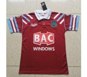 1991-92 West Ham United Retro Home Soccer Jersey Shirt