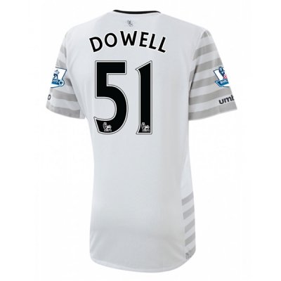 2015-16 Everton DOWELL #51 Away Soccer Jersey