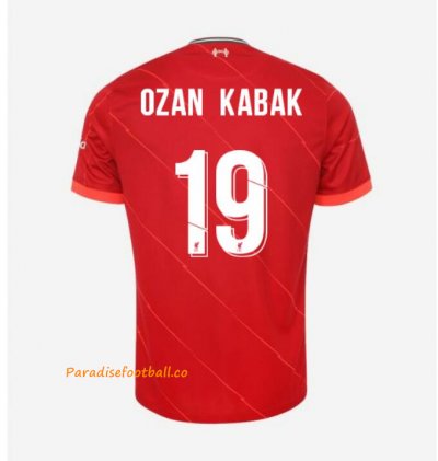 2021-22 Liverpool Cup Home Soccer Jersey Shirt with OZAN KABAK 19 printing