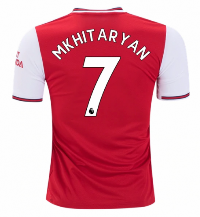 2019-20 Arsenal Home Soccer Jersey Shirt Henrik Mkhitaryan #7