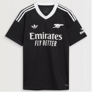 2024-25 Arsenal Black Goalkeeper Soccer Jersey Shirt