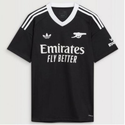 2024-25 Arsenal Black Goalkeeper Soccer Jersey Shirt