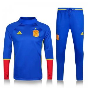 2016-17 Spain Blue Tracksuit