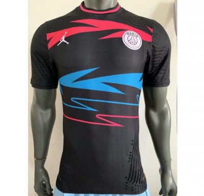 2020-21 PSG Jordan Black Special Soccer Jersey Shirt Player Version