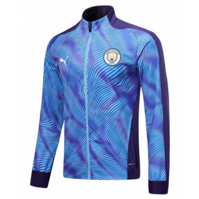 2019-20 Manchester City Purple Training Jacket