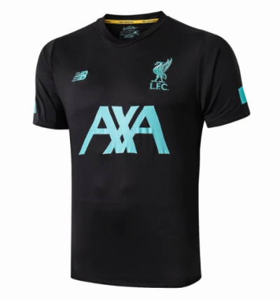 2019-20 Liverpool Black Blue Training Jersey Shirts