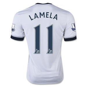 2015-16 Tottenham Hotspur LAMELA #11 Home Soccer Jersey