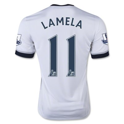 2015-16 Tottenham Hotspur LAMELA #11 Home Soccer Jersey