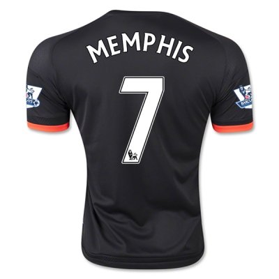 2015-16 Manchester United MEMPHIS #7 Third Soccer Jersey