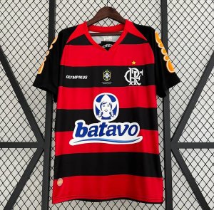 2010 Flamengo Retro Home Soccer Jersey Shirt