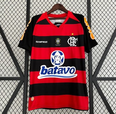 2010 Flamengo Retro Home Soccer Jersey Shirt