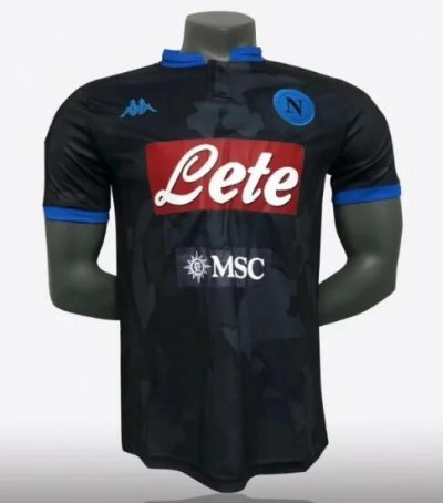 2019-20 Napoli Fourth Away Soccer Jersey Shirt