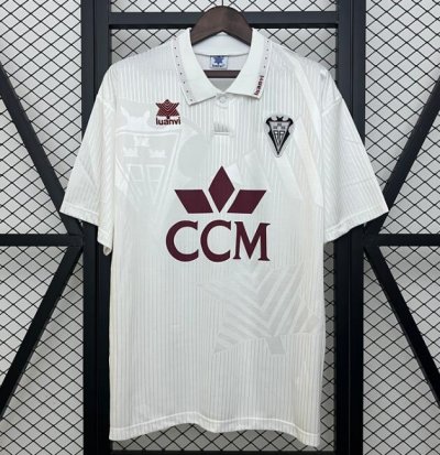 1995-96 Albacete Balompié Retro Home Soccer Jersey Shirt