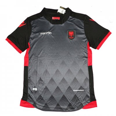 2017 Albania Grey Away Soccer Jersey