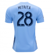 Alexandru Mitrita #28 2019-2020 New York City Home Soccer Jersey Shirt