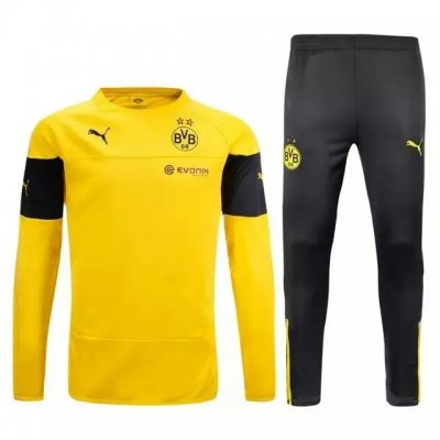 2015-16 Borussia Dortmund Yellow Sweater With Pants