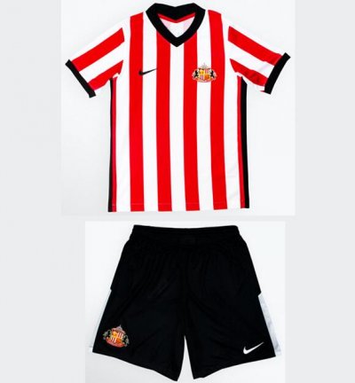 Kids/Youth Sunderland AFC 2022-23 Home Soccer Kits Shirt With Shorts