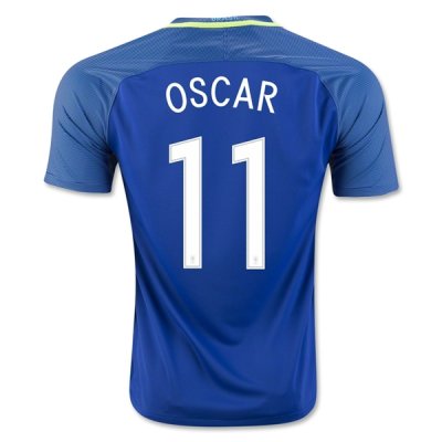 2016 Brazil OSCAR 11 Away Soccer Jersey