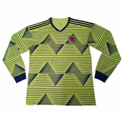 2019 Copa America Colombia LS Home Soccer Jersey Shirt