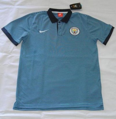 2016-17 Manchester City Blue Polo Shirt