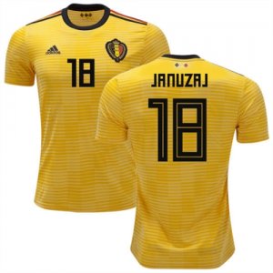 2018 World Cup Belgium Away Soccer Jersey Shirt Adnan Januzaj #18