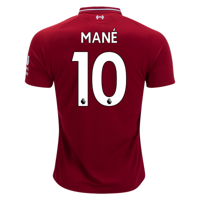 2018-19 Liverpool Home Soccer Jersey Shirt Sadio Mane #10