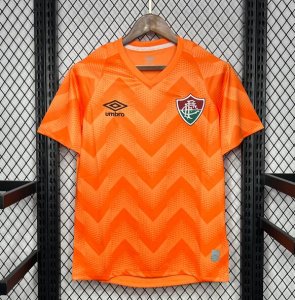 2024-25 Fluminense Orange Goalkeeper Soccer Jersey Shirt