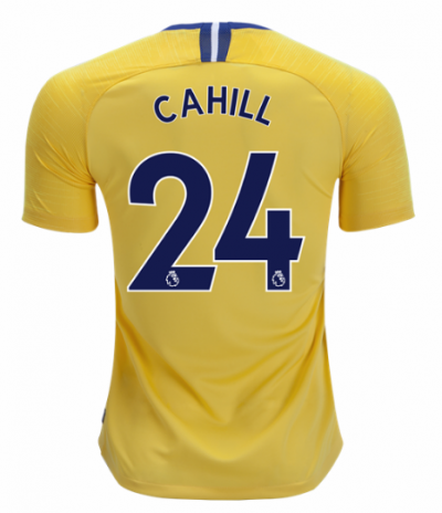 2018-19 Chelsea Away Soccer Jersey Shirt Gary Cahill #24